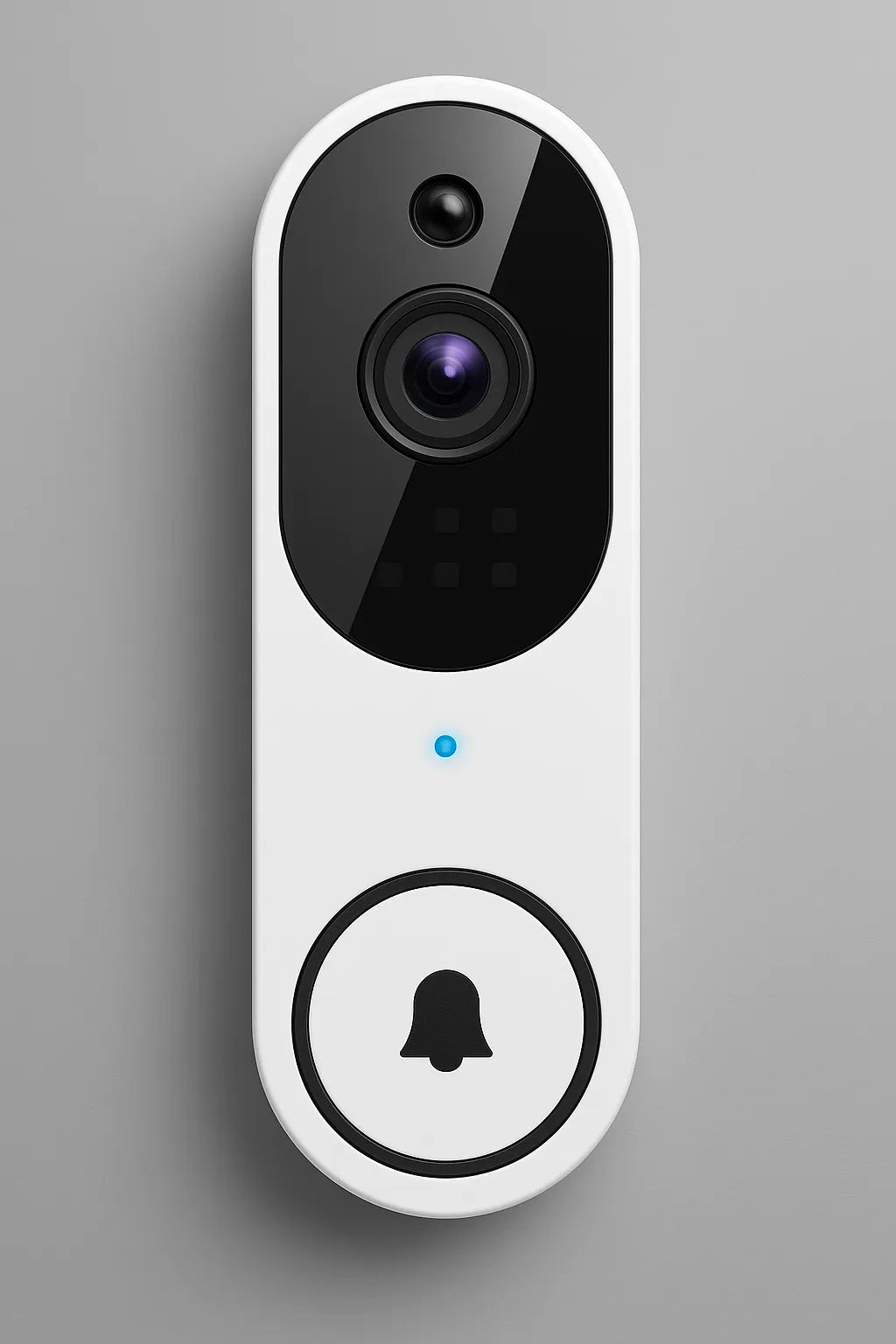 1080p Wireless Video Doorbell Camera with Chime – AI Human Detection, 2-Way Audio, Night Vision