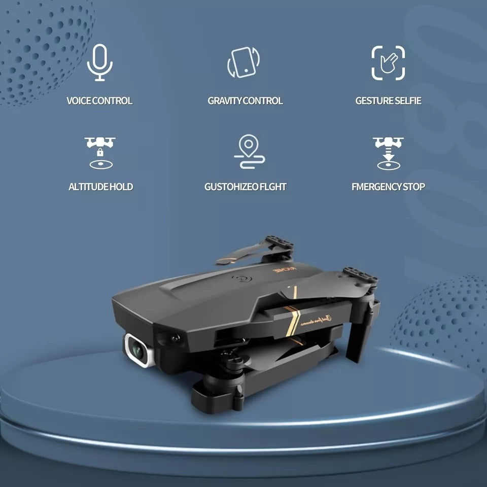 4DRC V4 Foldable Mini Drone With Camera 4K 1080P HD Drone ,3 Batteries,Drones For Adults Kids,Remote-controlled Quadcopter