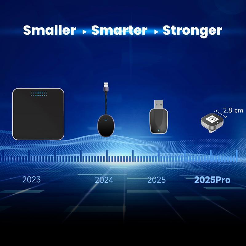 2025 Wireless CarPlay Adapter For IPhone And Android
