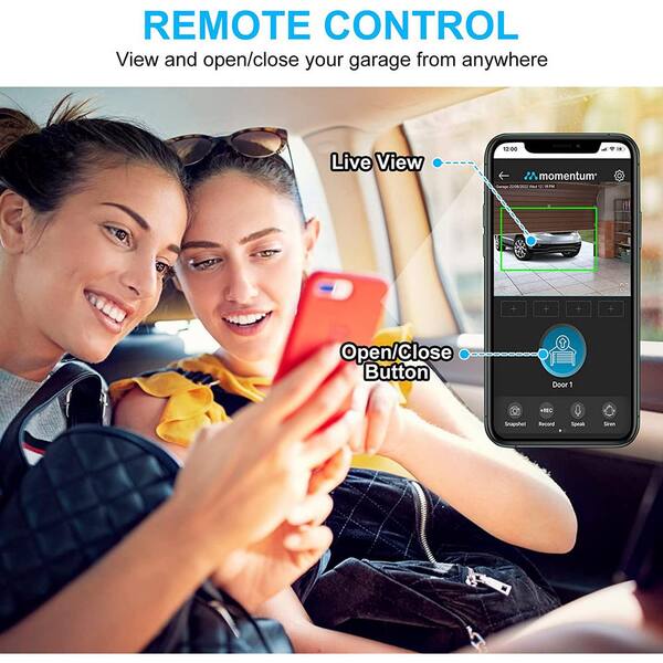 Niro2 Wired Wi-Fi Garage Controller and Camera