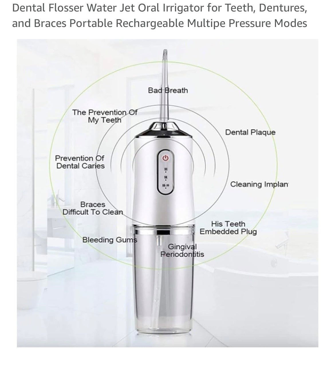 Portable Oral Irrigator