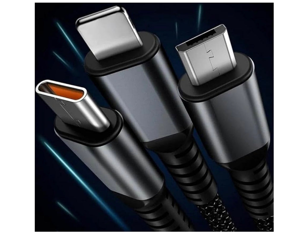 Super Fast Charging 3-in-1 cable