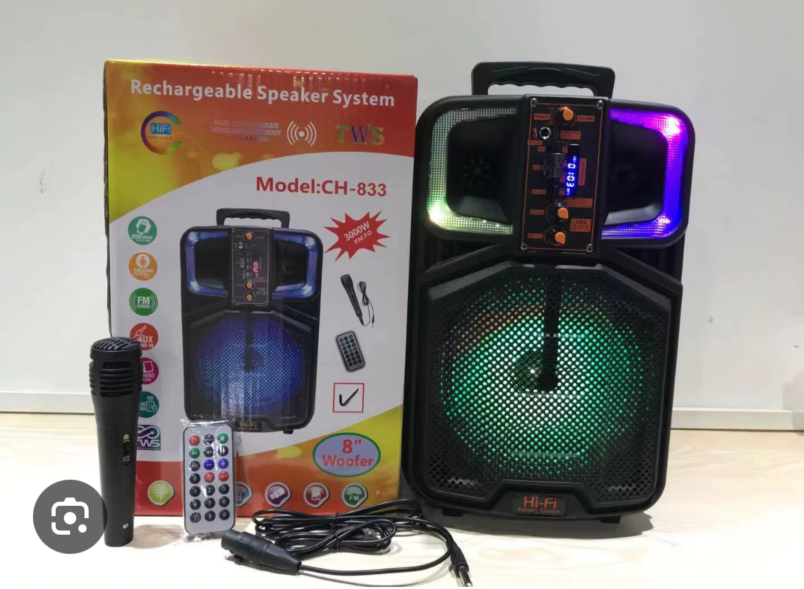 Avcrowns CH-833 Rechargeable Speaker System