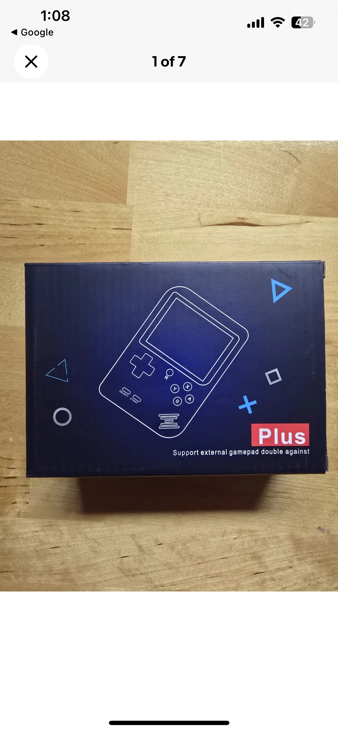 Retro Handheld Gaming Emulator with 400 classic games