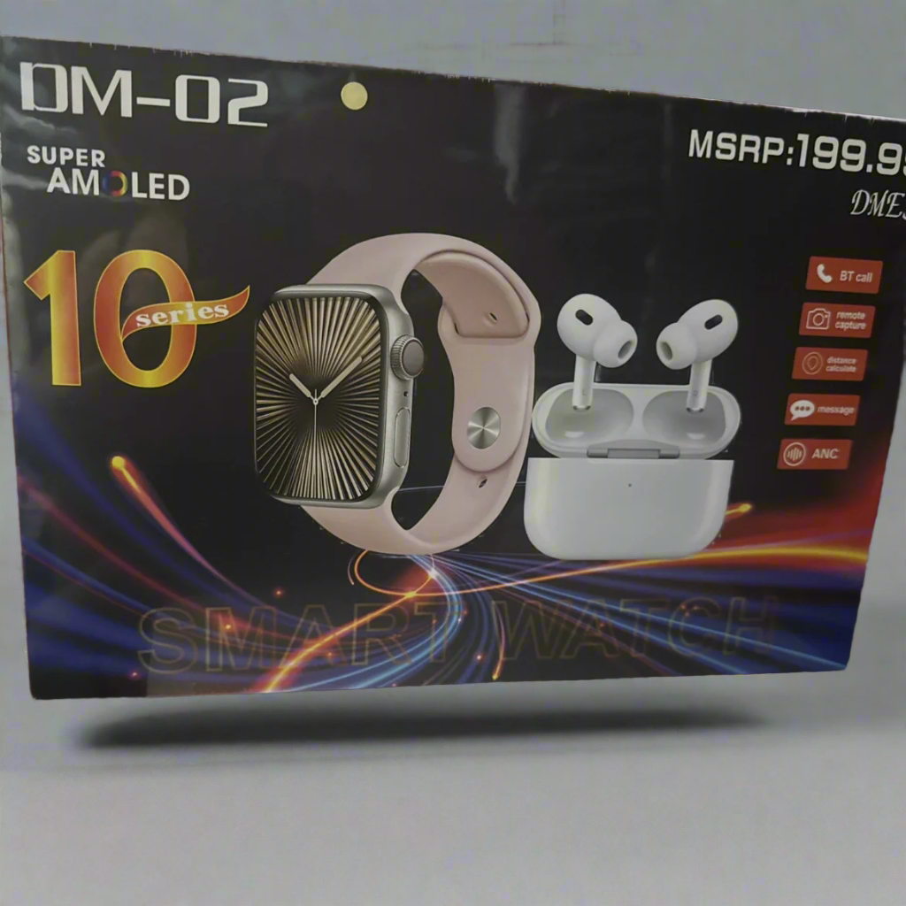 Super Smart Watch & Earbuds Gift Box