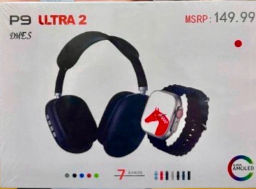 Smart Watch & Headphone Gift Box