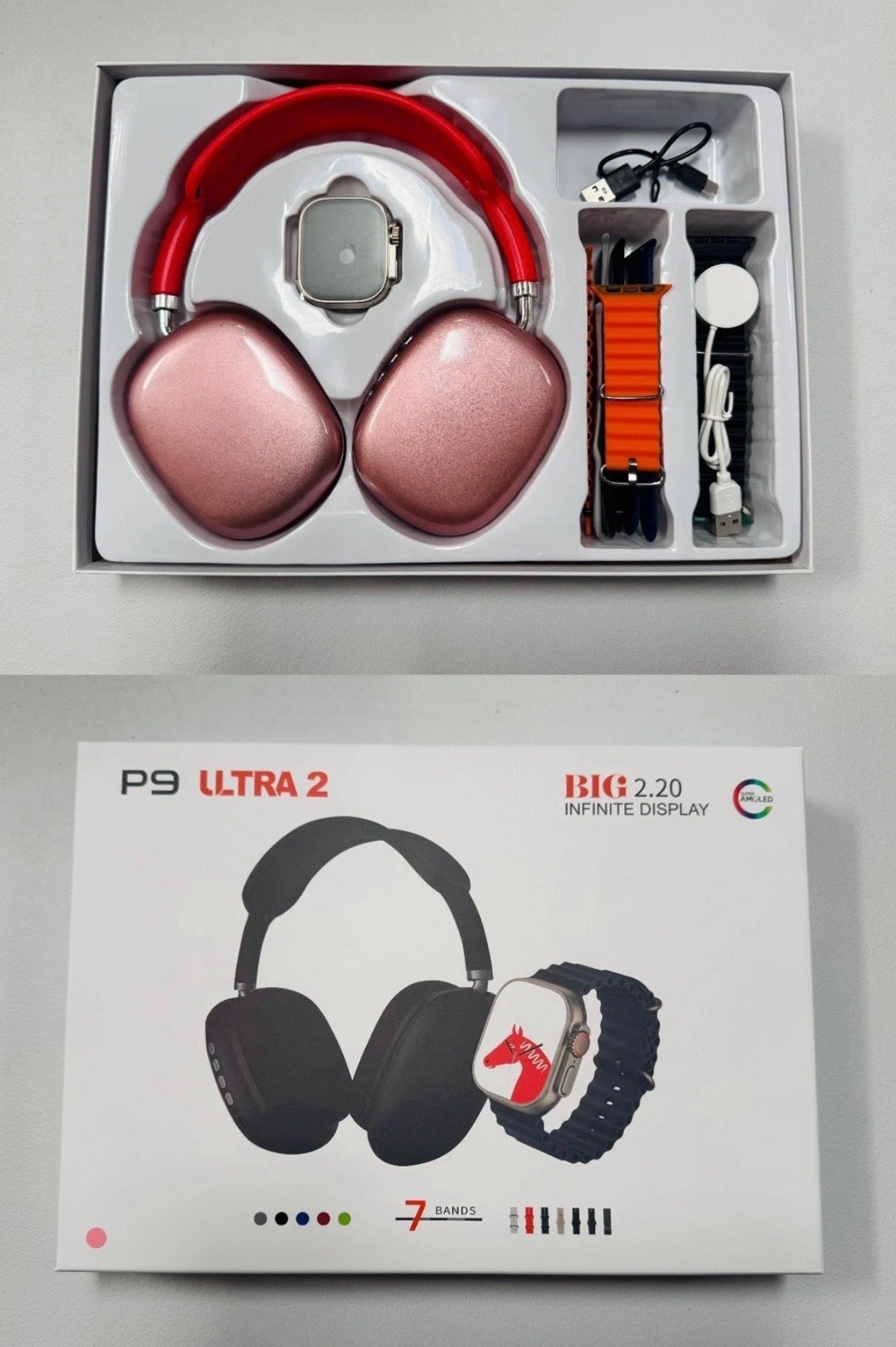 Smart Watch & Headphone Gift Box