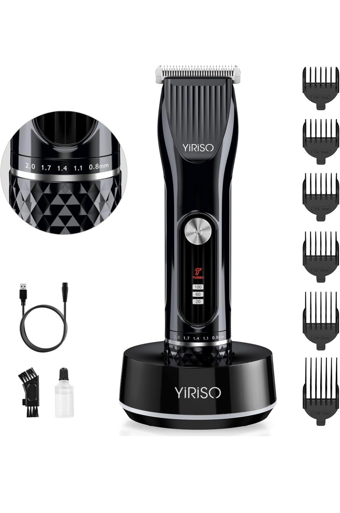 YIRISO Hair & Beard Trimmer Set