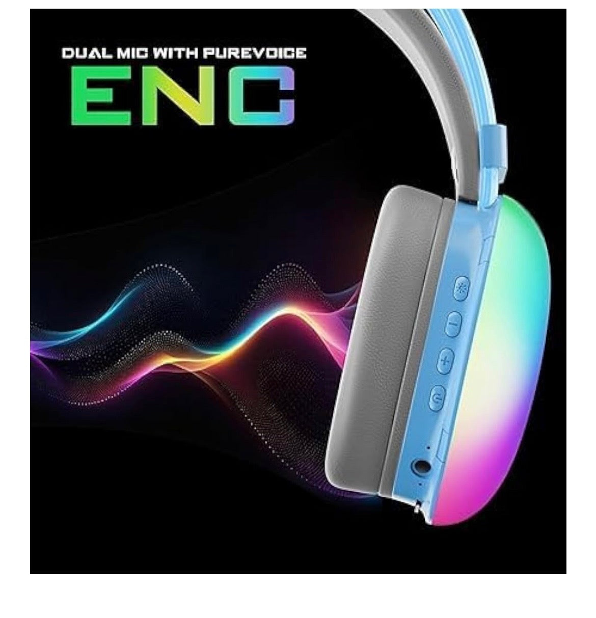 PM860 RGB Wireless Bluetooth Headset
