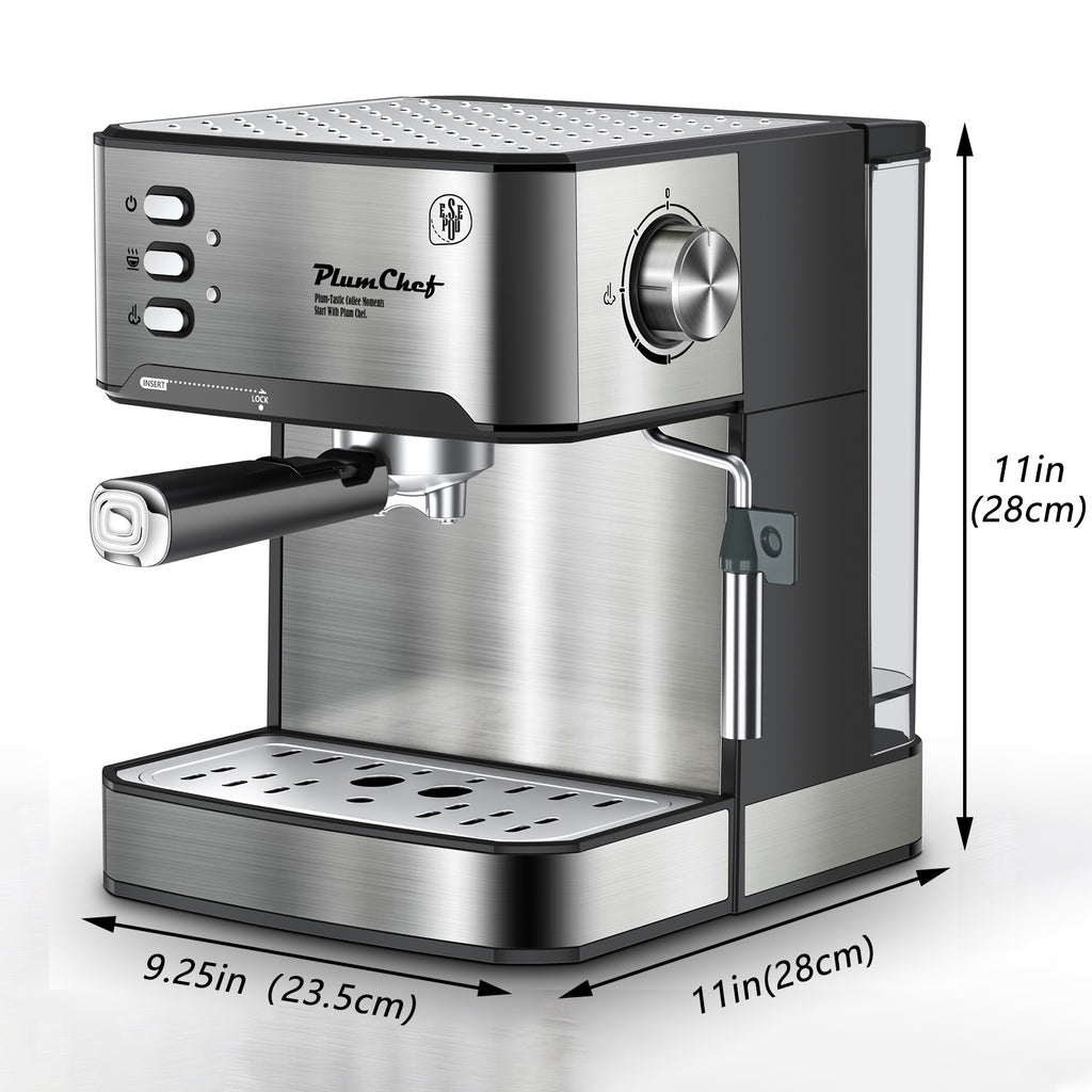 20 Bar Professional Espresso Machine With Milk Frother