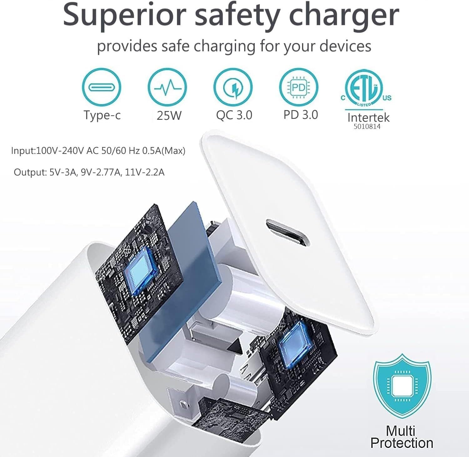 Phone Charger and Lightning Cable Cord